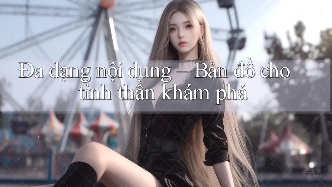 Đa dạng nội dung – Bản đồ cho tinh thần khám phá Đa dạng nội dung – Bản đồ cho tinh thần khám phá