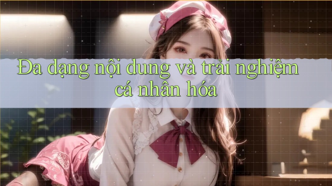 Đa dạng nội dung và trải nghiệm cá nhân hóa Đa dạng nội dung và trải nghiệm cá nhân hóa