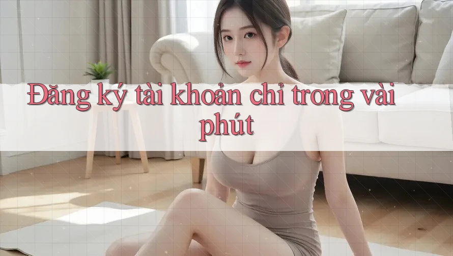 Đăng ký tài khoản chỉ trong vài phút