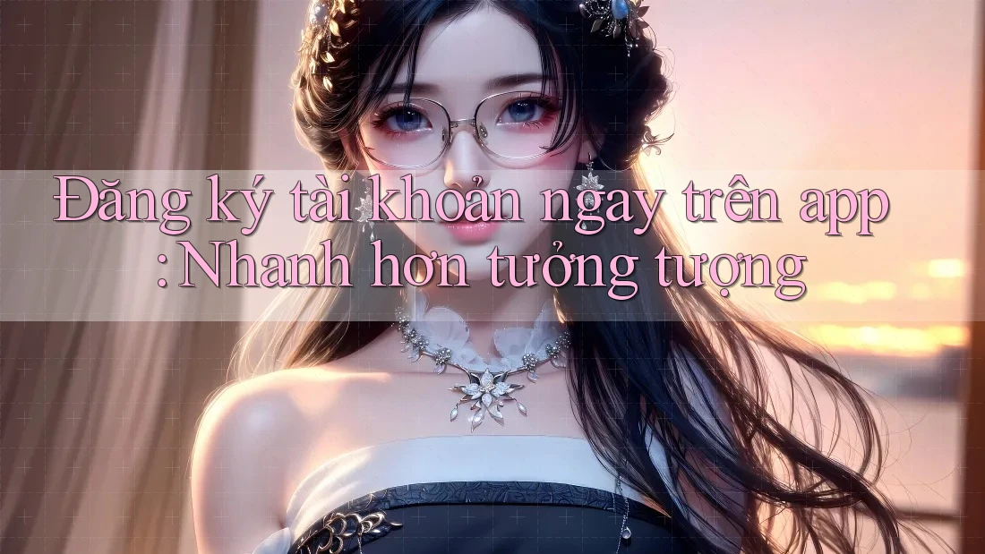 Đăng ký tài khoản ngay trên app: Nhanh hơn tưởng tượng Đăng ký tài khoản ngay trên app: Nhanh hơn tưởng tượng