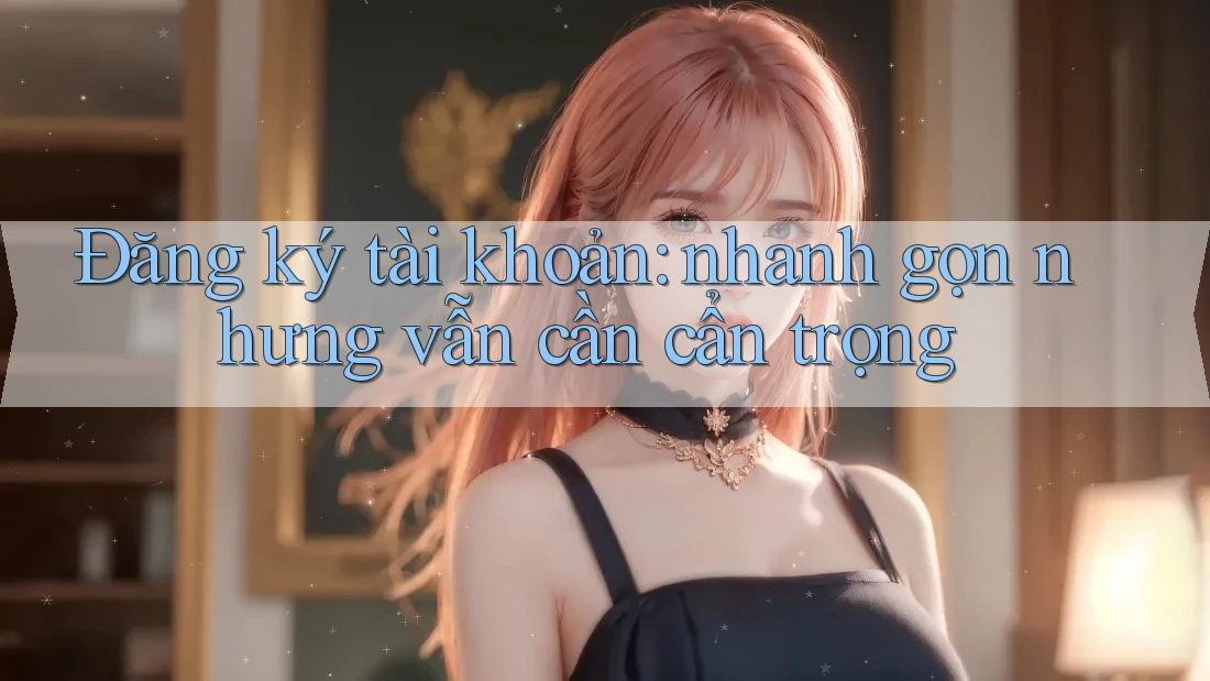 Đăng ký tài khoản: nhanh gọn nhưng vẫn cần cẩn trọng Đăng ký tài khoản: nhanh gọn nhưng vẫn cần cẩn trọng