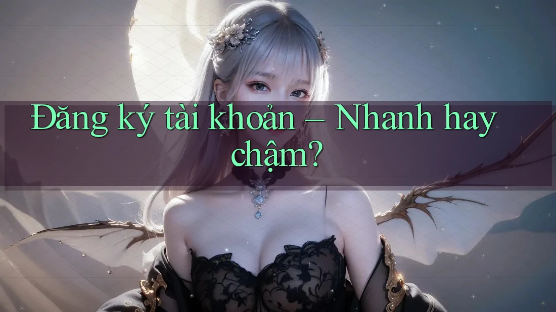 Đăng ký tài khoản – Nhanh hay chậm? Đăng ký tài khoản – Nhanh hay chậm?