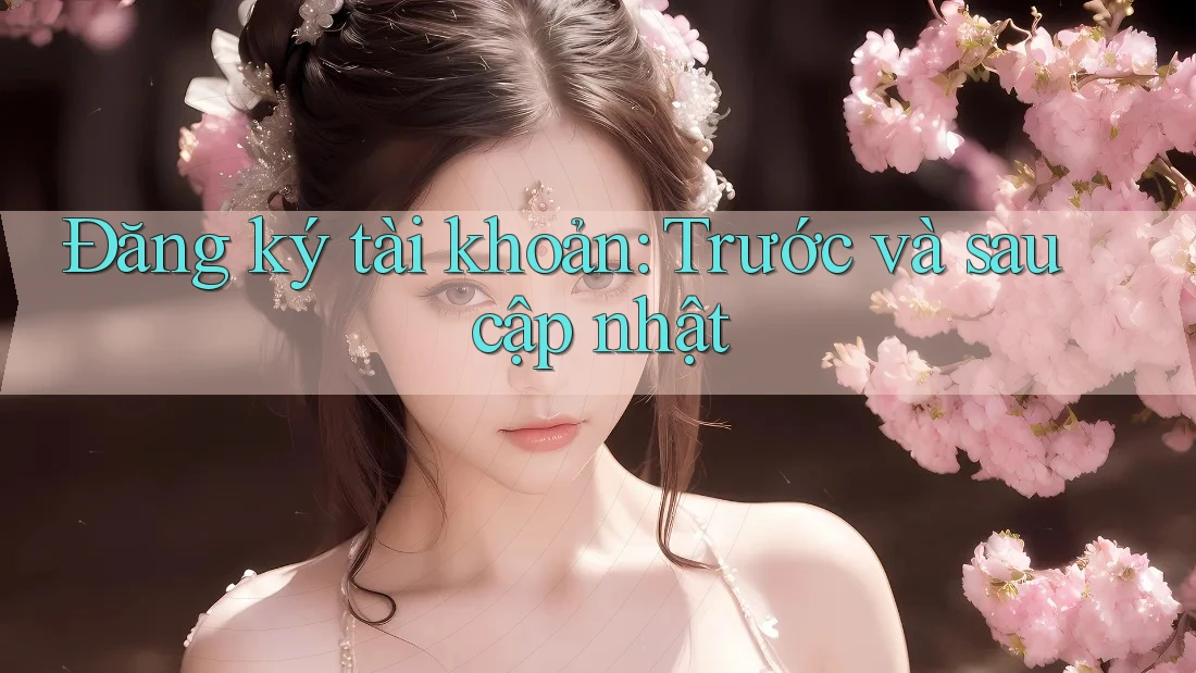 Đăng ký tài khoản: Trước và sau cập nhật Đăng ký tài khoản: Trước và sau cập nhật