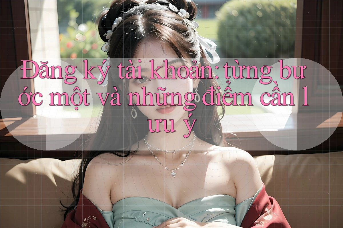 Đăng ký tài khoản: từng bước một và những điểm cần lưu ý