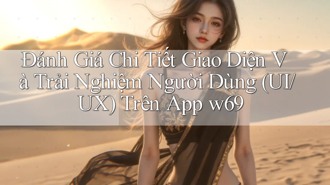 Đánh Giá Chi Tiết Giao Diện Và Trải Nghiệm Người Dùng (UI/UX) Trên App w69