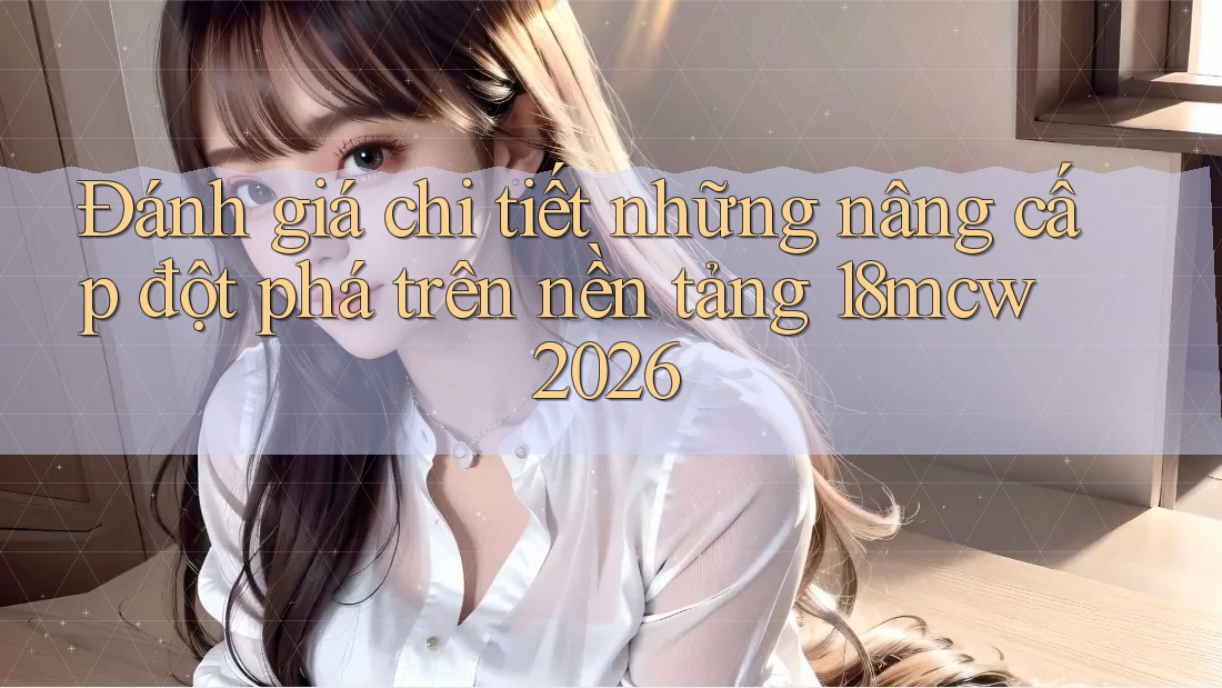 Đánh giá chi tiết những nâng cấp đột phá trên nền tảng 18mcw 2026 Đánh giá chi tiết những nâng cấp đột phá trên nền tảng 18mcw 2026