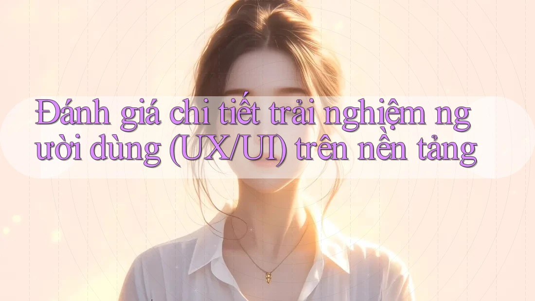 Đánh giá chi tiết trải nghiệm người dùng (UX/UI) trên nền tảng
