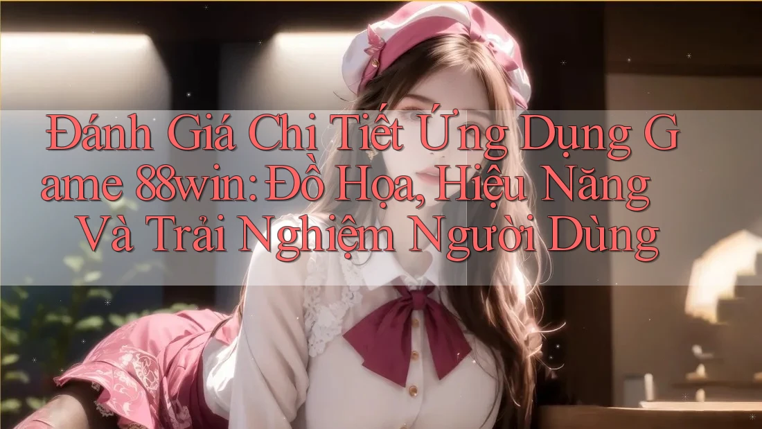 Đánh Giá Chi Tiết Ứng Dụng Game 88win: Đồ Họa, Hiệu Năng Và Trải Nghiệm Người Dùng