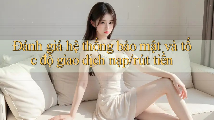 Đánh giá hệ thống bảo mật và tốc độ giao dịch nạp/rút tiền Đánh giá hệ thống bảo mật và tốc độ giao dịch nạp/rút tiền