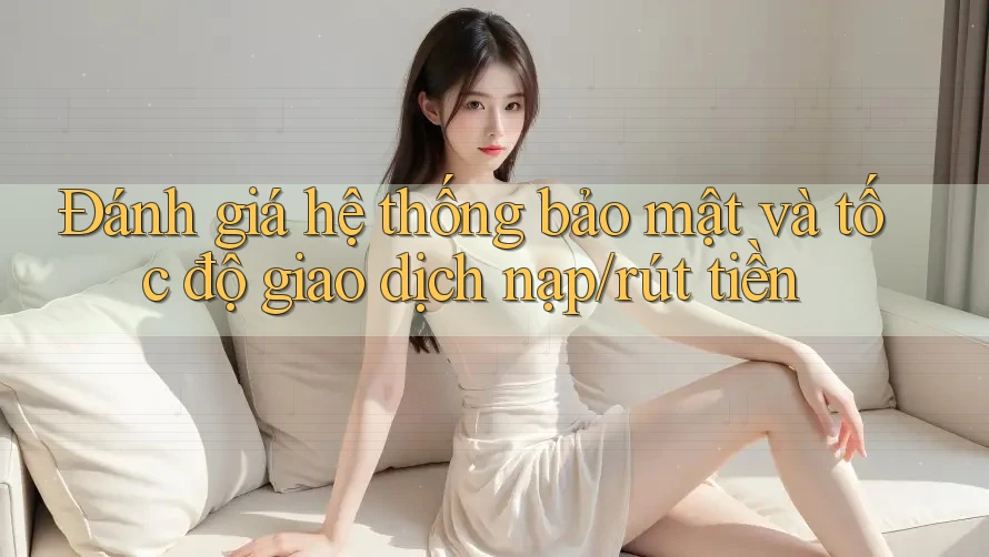 Đánh giá hệ thống bảo mật và tốc độ giao dịch nạp/rút tiền