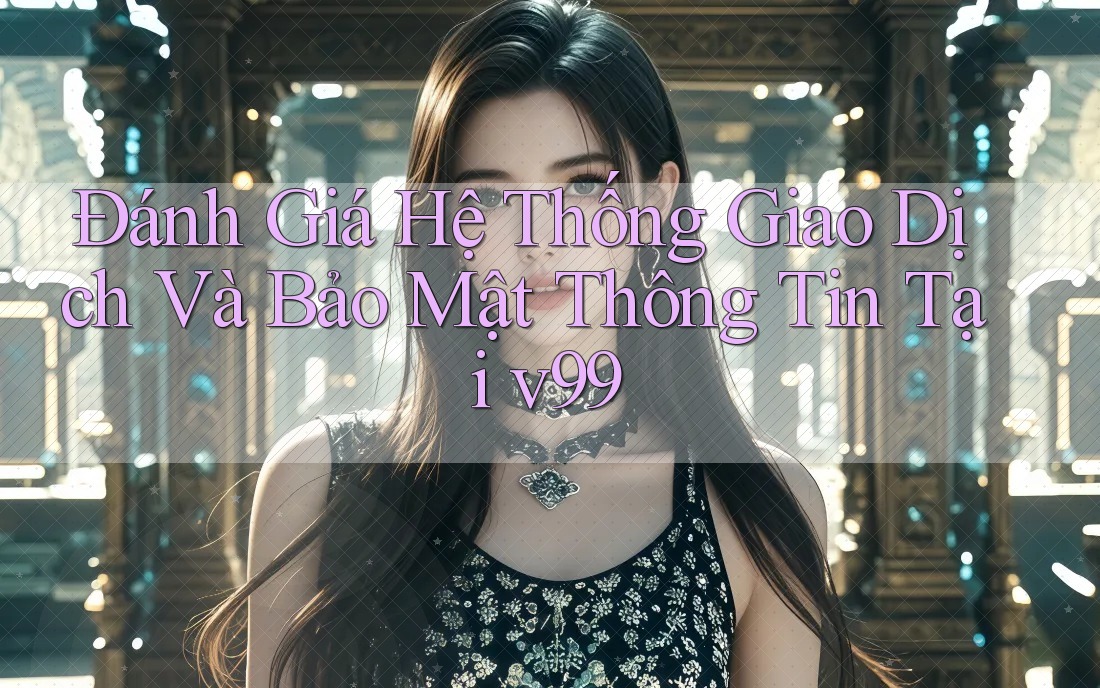 Đánh Giá Hệ Thống Giao Dịch Và Bảo Mật Thông Tin Tại v99 Đánh Giá Hệ Thống Giao Dịch Và Bảo Mật Thông Tin Tại v99