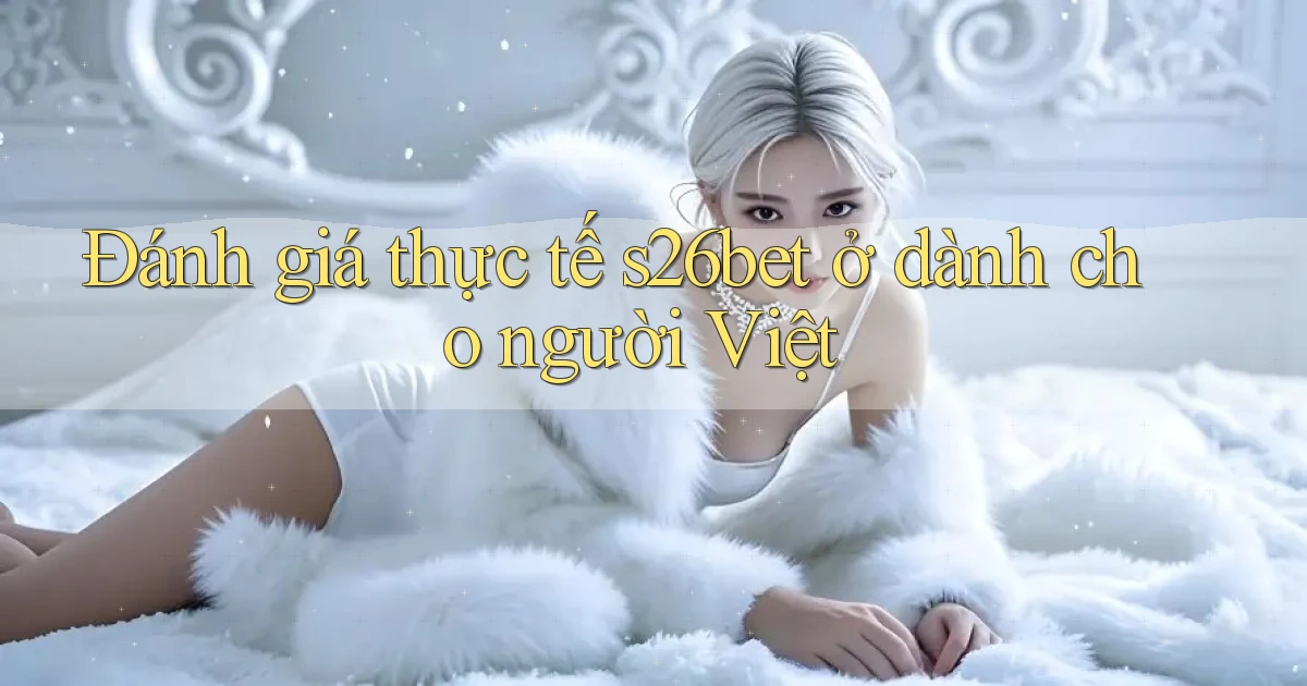 Đánh giá thực tế s26bet ở dành cho người Việt