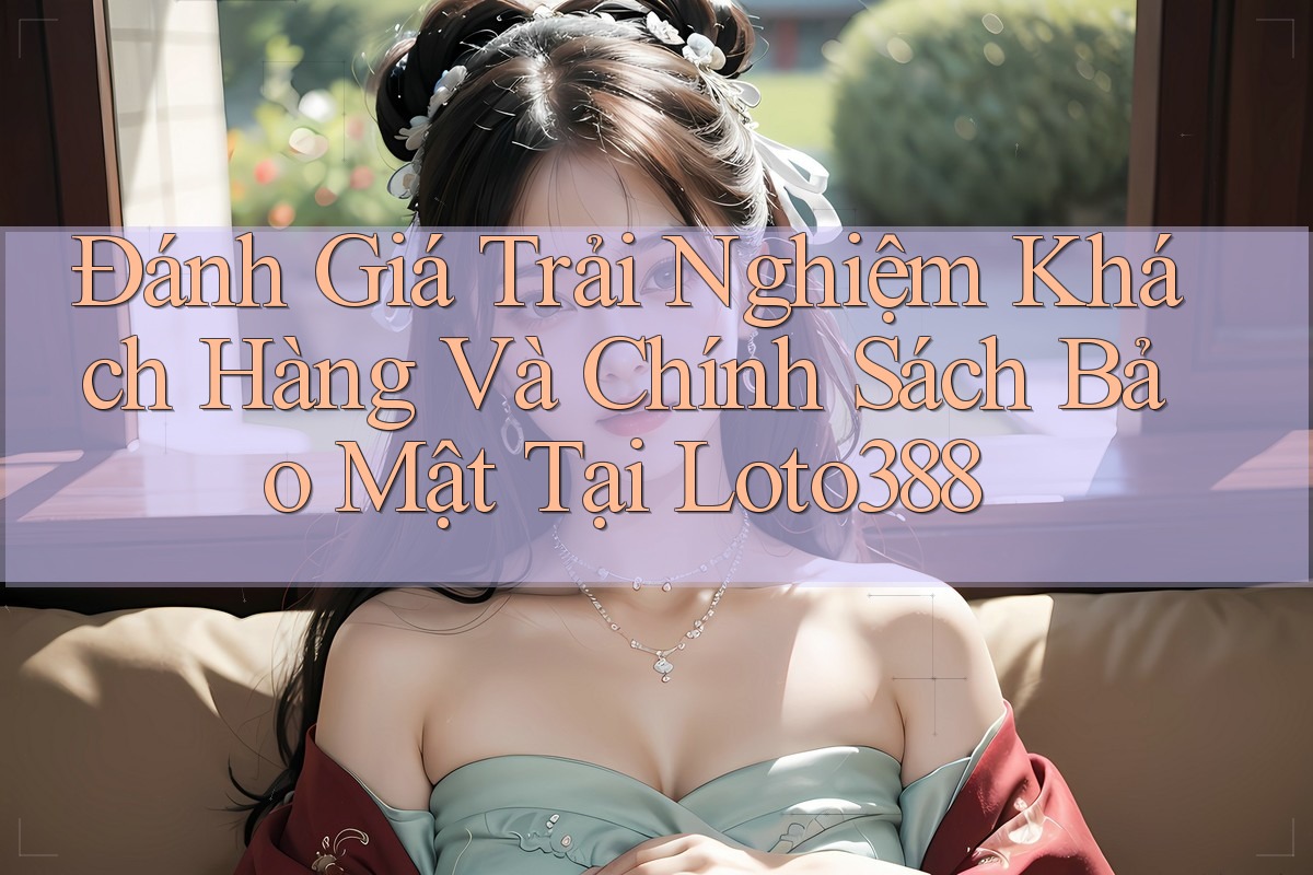 Đánh Giá Trải Nghiệm Khách Hàng Và Chính Sách Bảo Mật Tại Loto388
