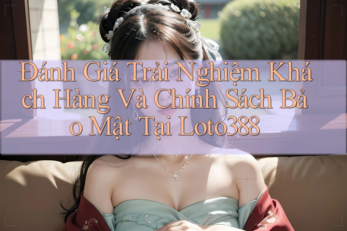 Đánh Giá Trải Nghiệm Khách Hàng Và Chính Sách Bảo Mật Tại Loto388