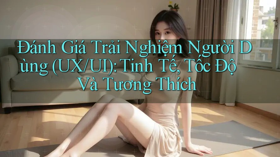 Đánh Giá Trải Nghiệm Người Dùng (UX/UI): Tinh Tế, Tốc Độ Và Tương Thích