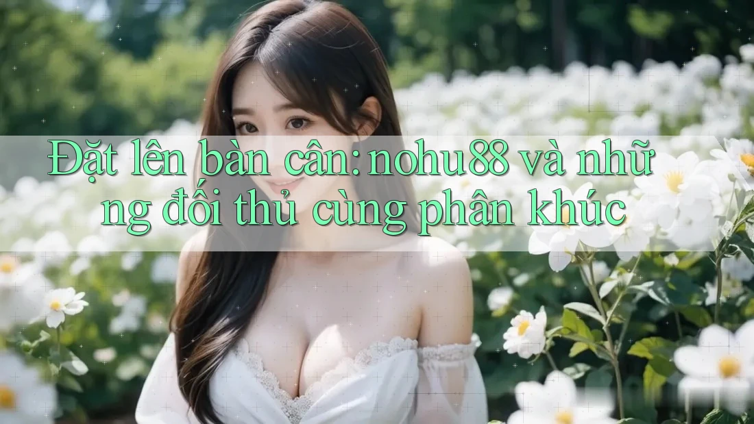 Đặt lên bàn cân: nohu88 và những đối thủ cùng phân khúc