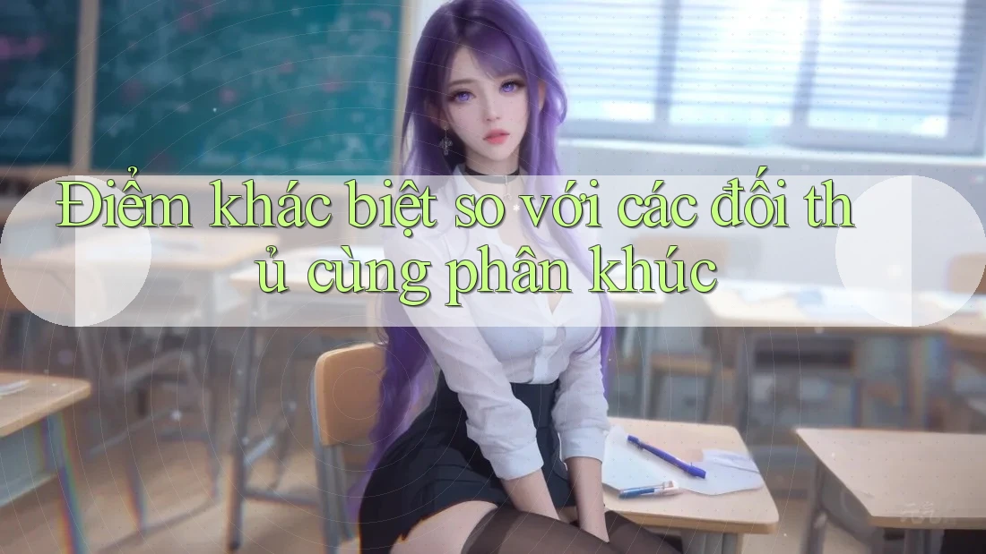 Điểm khác biệt so với các đối thủ cùng phân khúc