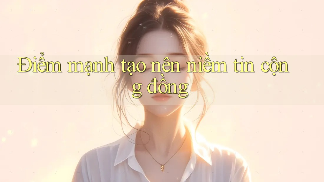 Điểm mạnh tạo nên niềm tin cộng đồng