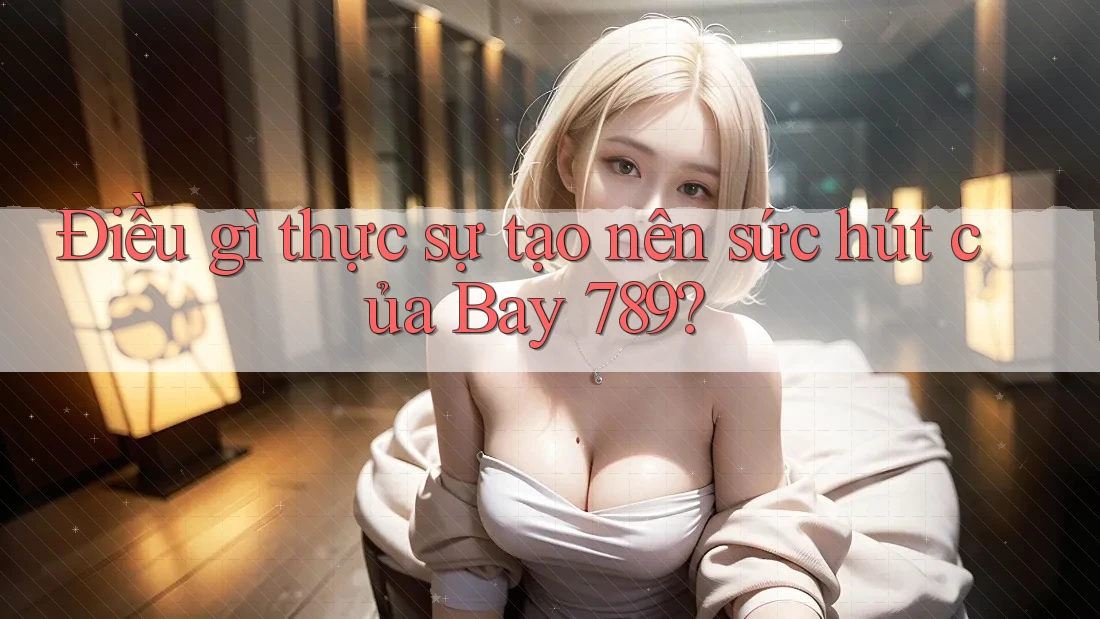 Điều gì thực sự tạo nên sức hút của Bay 789? Điều gì thực sự tạo nên sức hút của Bay 789?