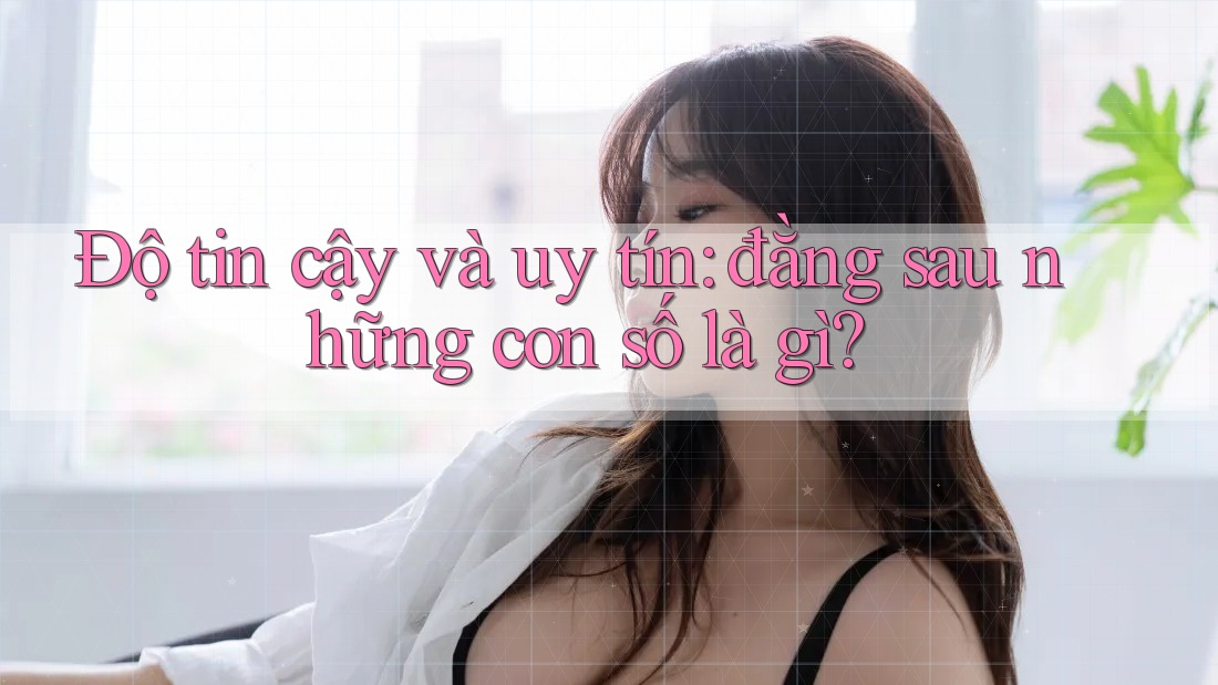 Độ tin cậy và uy tín: đằng sau những con số là gì?