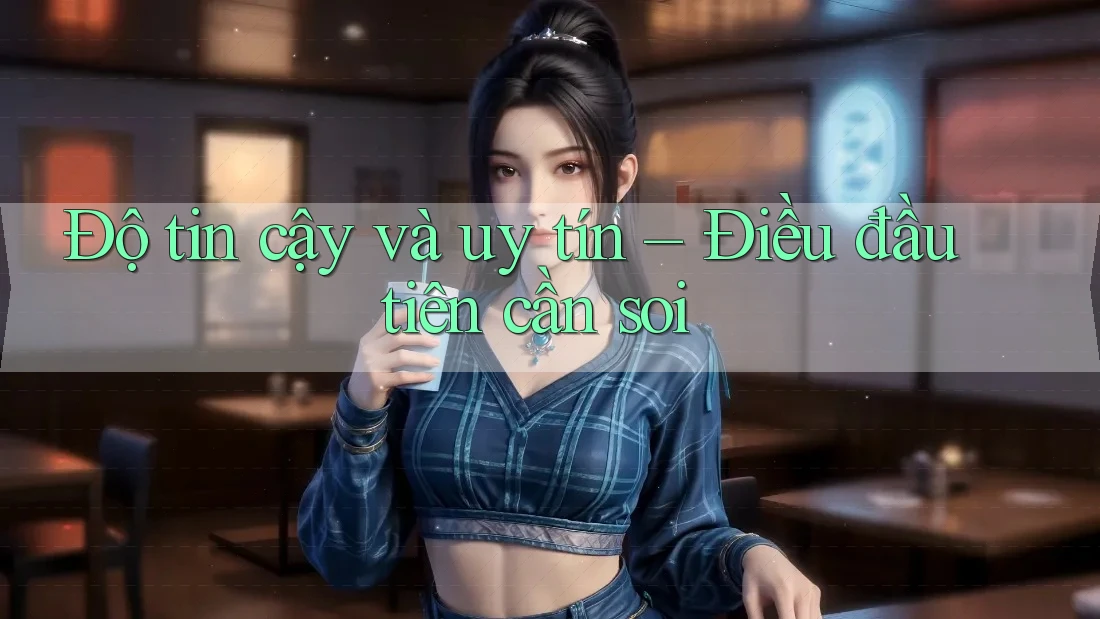 Độ tin cậy và uy tín – Điều đầu tiên cần soi Độ tin cậy và uy tín – Điều đầu tiên cần soi