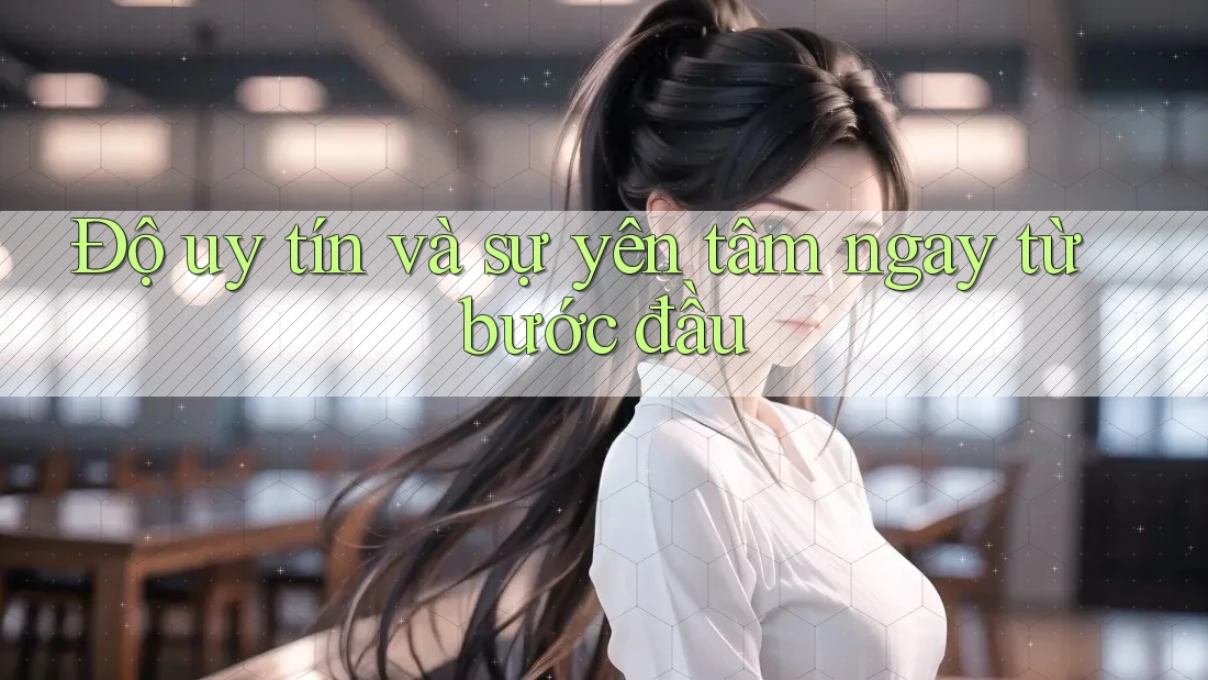 Độ uy tín và sự yên tâm ngay từ bước đầu