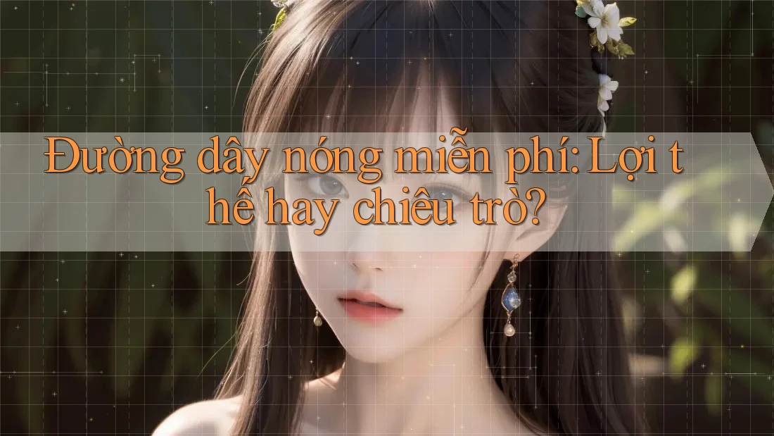 Đường dây nóng miễn phí: Lợi thế hay chiêu trò?