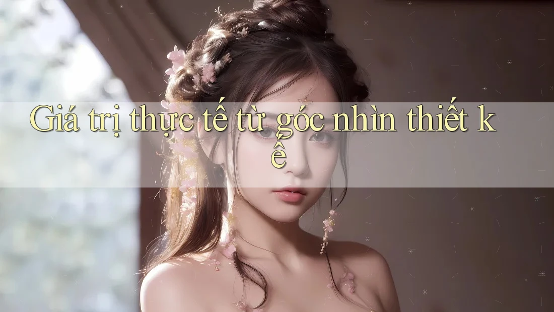 Giá trị thực tế từ góc nhìn thiết kế Giá trị thực tế từ góc nhìn thiết kế