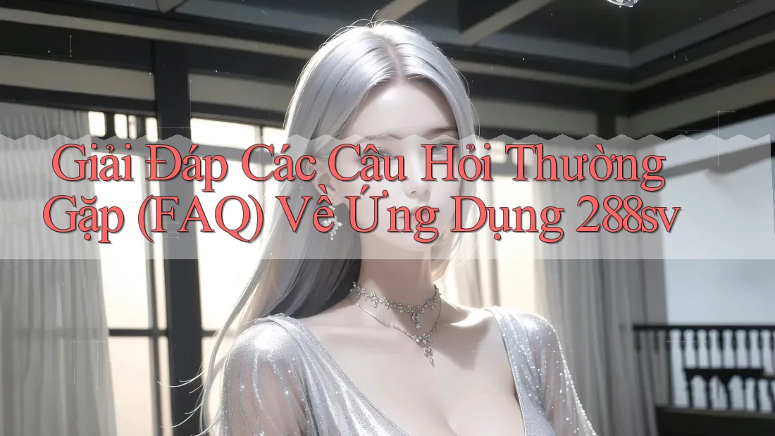 Giải Đáp Các Câu Hỏi Thường Gặp (FAQ) Về Ứng Dụng 288sv Giải Đáp Các Câu Hỏi Thường Gặp (FAQ) Về Ứng Dụng 288sv