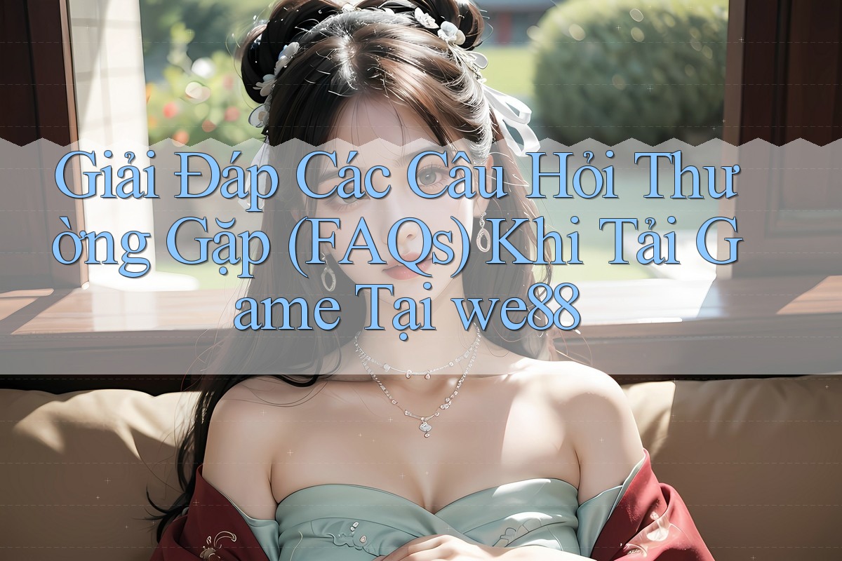 Giải Đáp Các Câu Hỏi Thường Gặp (FAQs) Khi Tải Game Tại we88 Giải Đáp Các Câu Hỏi Thường Gặp (FAQs) Khi Tải Game Tại we88