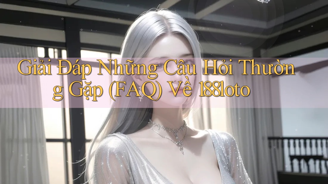 Giải Đáp Những Câu Hỏi Thường Gặp (FAQ) Về 188loto Giải Đáp Những Câu Hỏi Thường Gặp (FAQ) Về 188loto