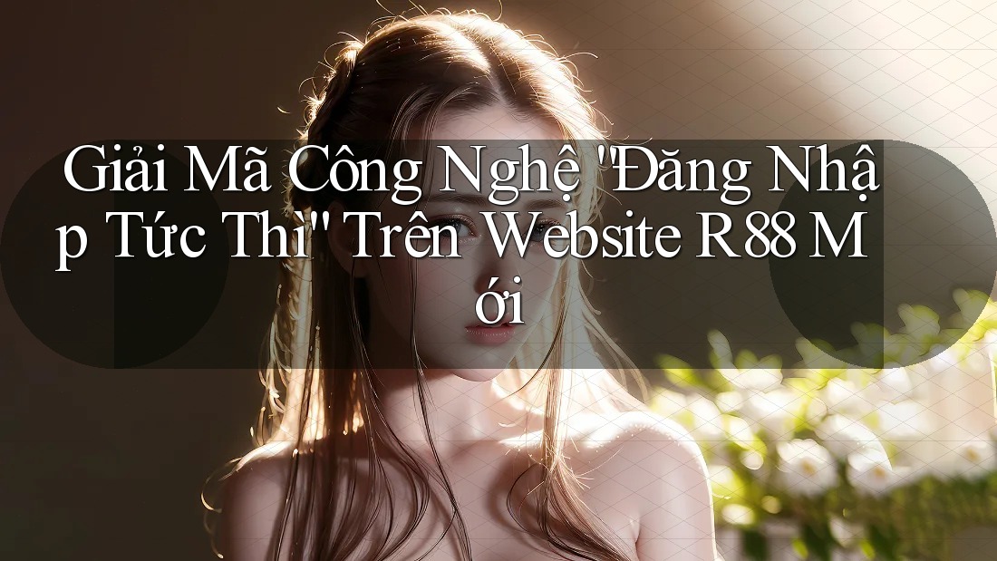 Giải Mã Công Nghệ “Đăng Nhập Tức Thì” Trên Website R88 Mới Giải Mã Công Nghệ “Đăng Nhập Tức Thì” Trên Website R88 Mới