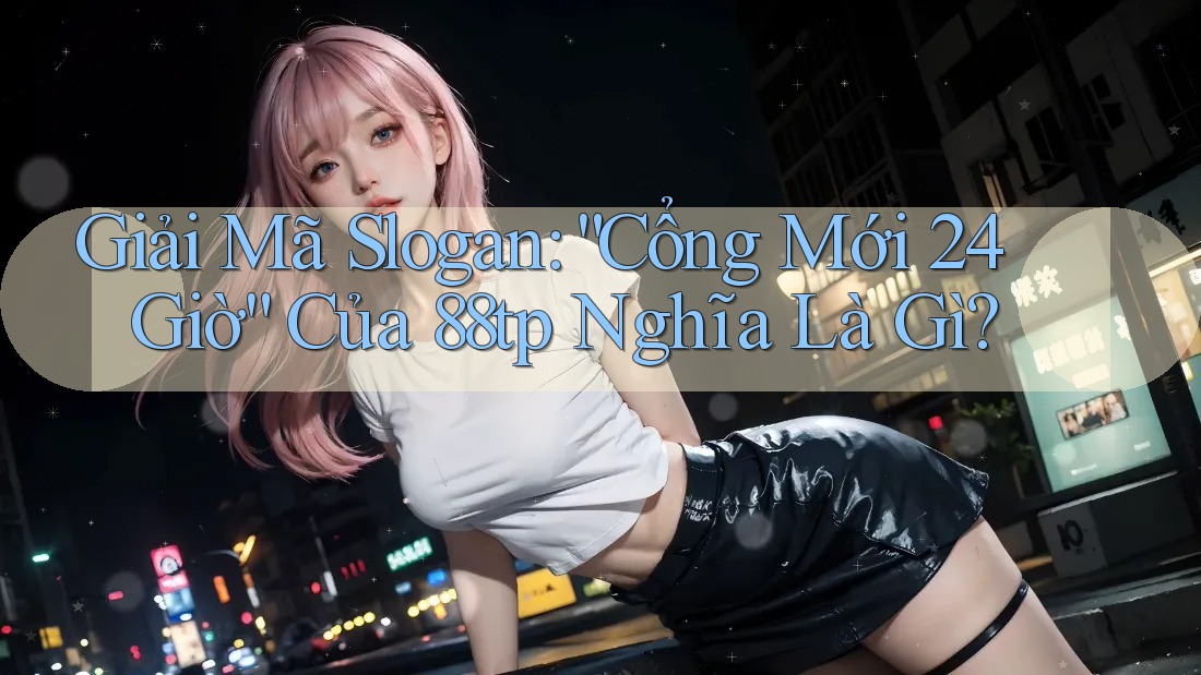 Giải Mã Slogan: “Cổng Mới 24 Giờ” Của 88tp Nghĩa Là Gì?