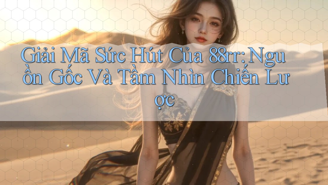 Giải Mã Sức Hút Của 88rr: Nguồn Gốc Và Tầm Nhìn Chiến Lược Giải Mã Sức Hút Của 88rr: Nguồn Gốc Và Tầm Nhìn Chiến Lược