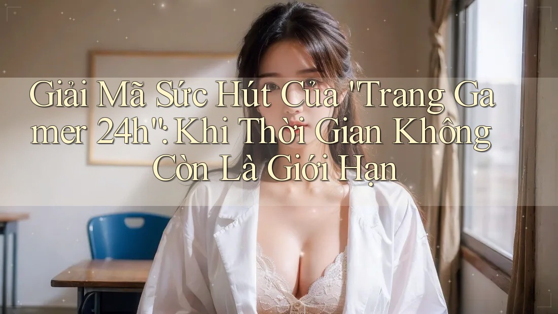 Giải Mã Sức Hút Của “Trang Gamer 24h”: Khi Thời Gian Không Còn Là Giới Hạn Giải Mã Sức Hút Của “Trang Gamer 24h”: Khi Thời Gian Không Còn Là Giới Hạn
