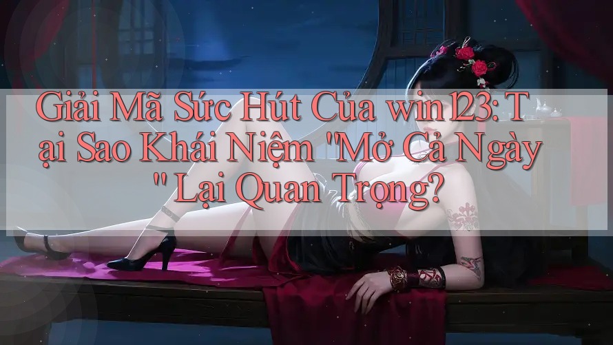 Giải Mã Sức Hút Của win123: Tại Sao Khái Niệm “Mở Cả Ngày” Lại Quan Trọng? Giải Mã Sức Hút Của win123: Tại Sao Khái Niệm “Mở Cả Ngày” Lại Quan Trọng?