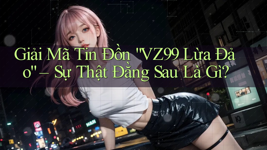 Giải Mã Tin Đồn “VZ99 Lừa Đảo” – Sự Thật Đằng Sau Là Gì? Giải Mã Tin Đồn “VZ99 Lừa Đảo” – Sự Thật Đằng Sau Là Gì?