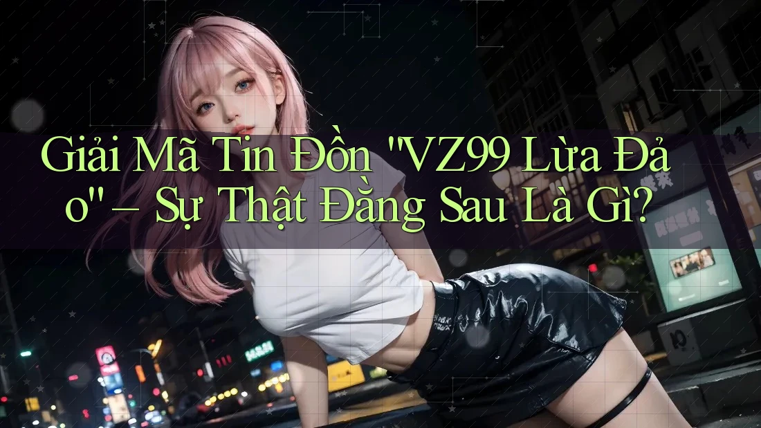 Giải Mã Tin Đồn “VZ99 Lừa Đảo” – Sự Thật Đằng Sau Là Gì?