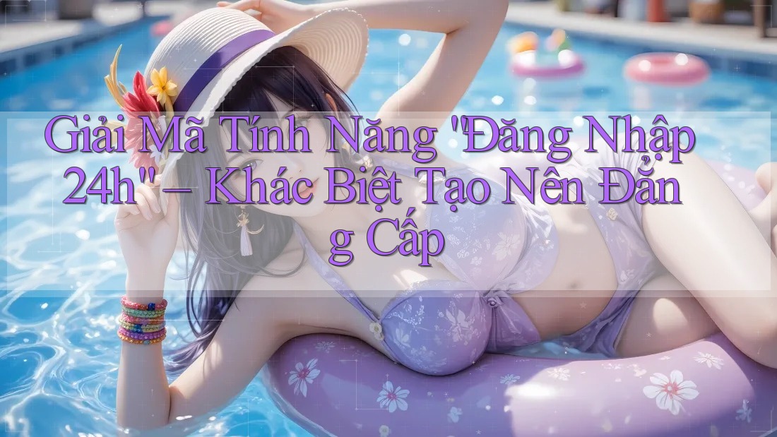 Giải Mã Tính Năng “Đăng Nhập 24h” – Khác Biệt Tạo Nên Đẳng Cấp Giải Mã Tính Năng “Đăng Nhập 24h” – Khác Biệt Tạo Nên Đẳng Cấp