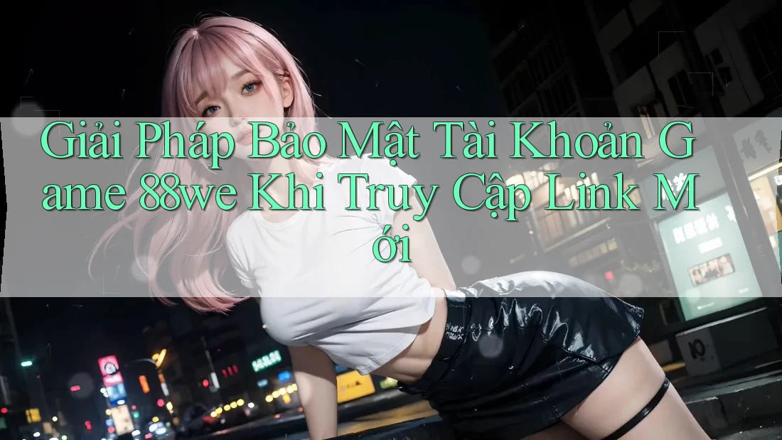 Giải Pháp Bảo Mật Tài Khoản Game 88we Khi Truy Cập Link Mới Giải Pháp Bảo Mật Tài Khoản Game 88we Khi Truy Cập Link Mới