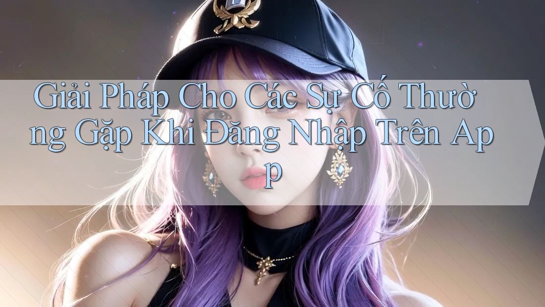 Giải Pháp Cho Các Sự Cố Thường Gặp Khi Đăng Nhập Trên App