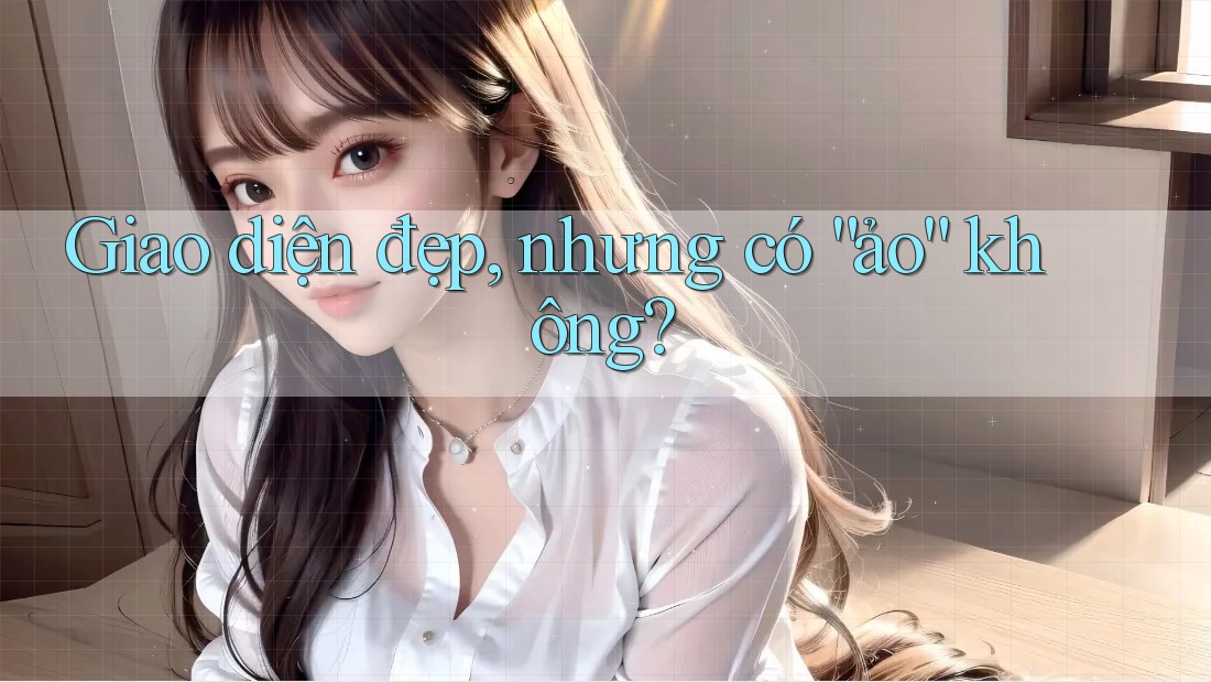 Giao diện đẹp, nhưng có “ảo” không? Giao diện đẹp, nhưng có “ảo” không?