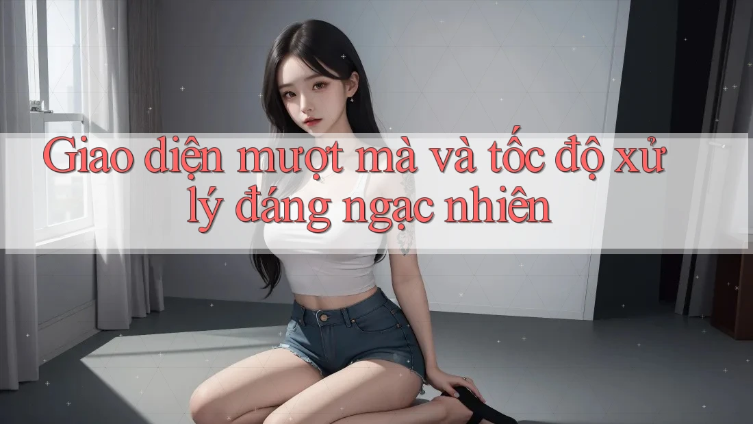 Giao diện mượt mà và tốc độ xử lý đáng ngạc nhiên