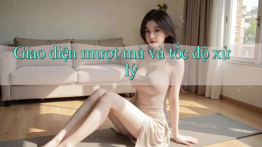 Giao diện mượt mà và tốc độ xử lý Giao diện mượt mà và tốc độ xử lý