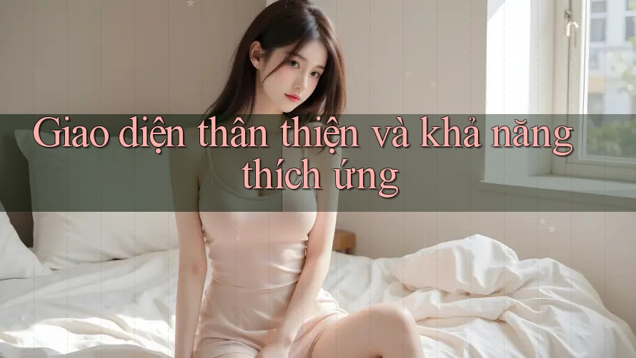 Giao diện thân thiện và khả năng thích ứng Giao diện thân thiện và khả năng thích ứng