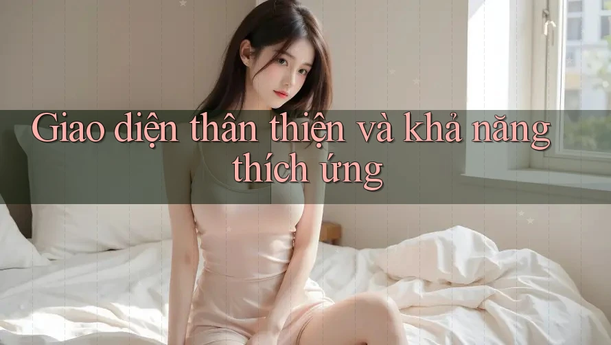 Giao diện thân thiện và khả năng thích ứng