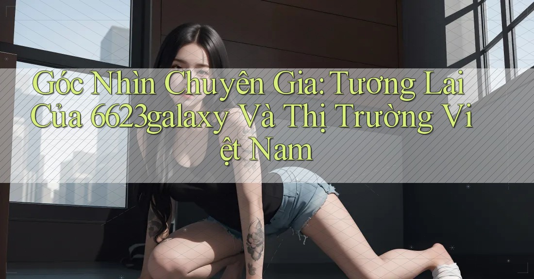 Góc Nhìn Chuyên Gia: Tương Lai Của 6623galaxy Và Thị Trường Việt Nam Góc Nhìn Chuyên Gia: Tương Lai Của 6623galaxy Và Thị Trường Việt Nam