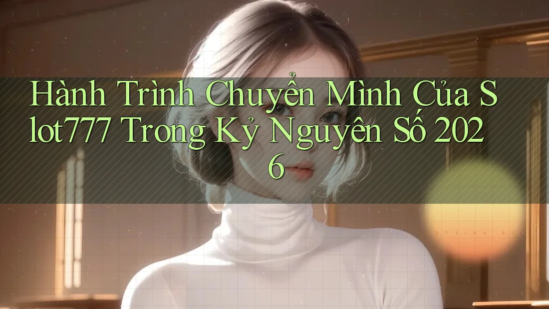 Hành Trình Chuyển Mình Của Slot777 Trong Kỷ Nguyên Số 2026