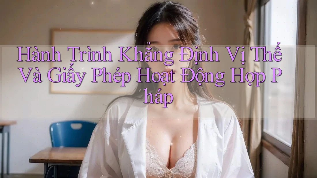 Hành Trình Khẳng Định Vị Thế Và Giấy Phép Hoạt Động Hợp Pháp Hành Trình Khẳng Định Vị Thế Và Giấy Phép Hoạt Động Hợp Pháp