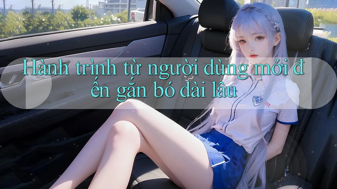 Hành trình từ người dùng mới đến gắn bó dài lâu